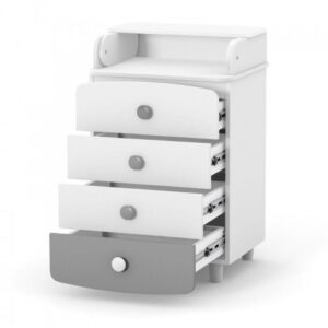 קומוד פלנטור 600 לבן-גרפיט