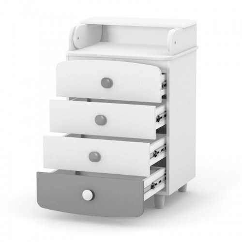 קומוד פלנטור 600 לבן-גרפיט – תמונה 2