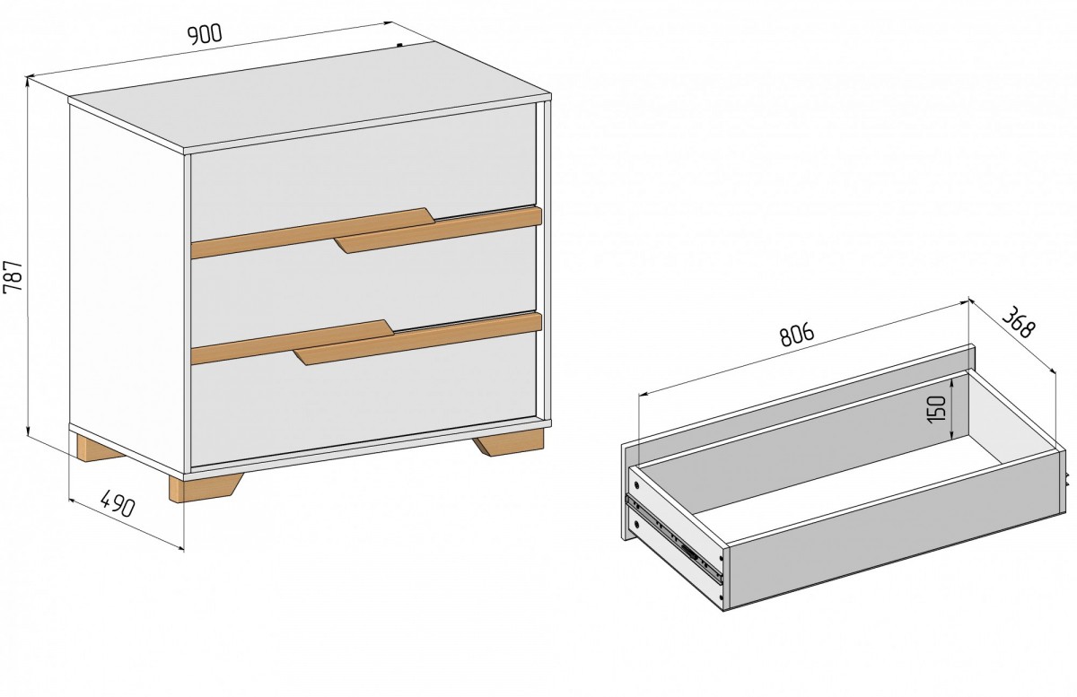 קומוד וורס סיאטל לבן בוק (עם אפשרויות) – תמונה 7