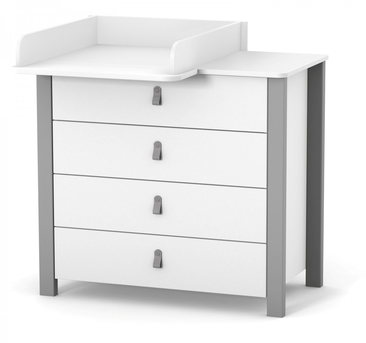 קומוד ורס מונקו לבן-גרפיט (עם בחירת אופציות) – תמונה 2