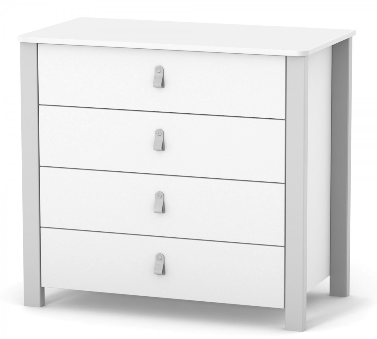 קומוד ורס מונקו אפור לבן (עם אפשרויות)