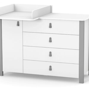 קומוד ורס מונקו לבן-גרפיט 1200 (עם אפשרויות בחירה)