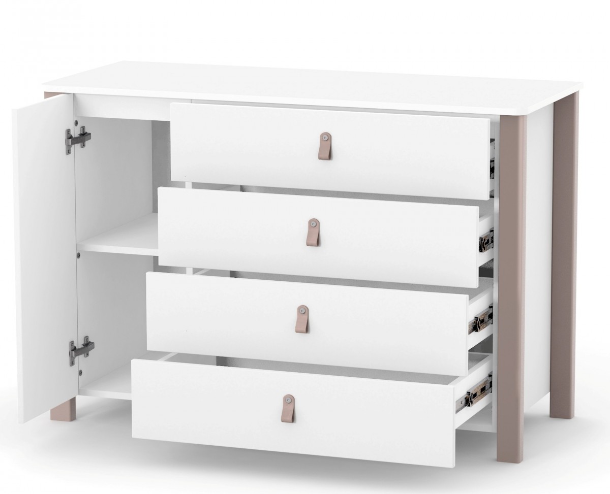 קומוד וורס מונקו לבן-קפוצ'ין 1200 (עם בחירת אופציות) – תמונה 4