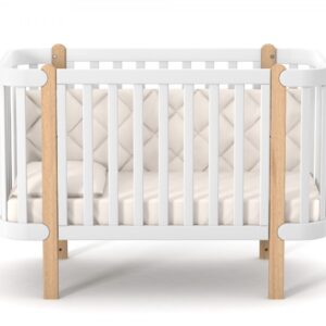 מיטת תינוקות וורס מונקו לבנה-אפה (עם בחירה)