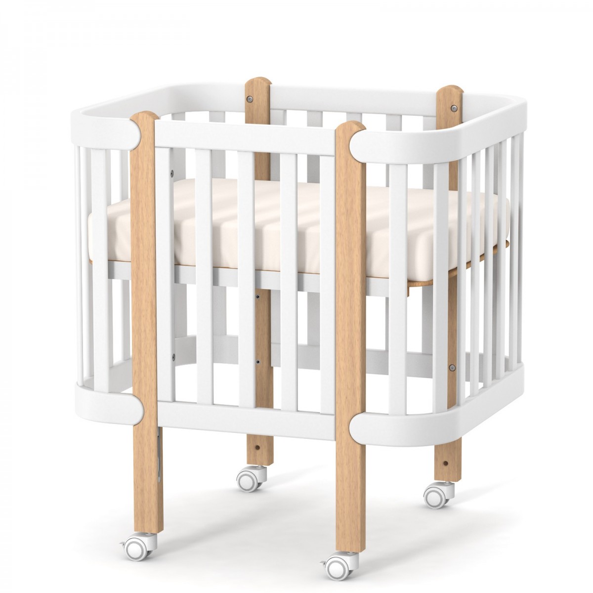 מיטת תינוקות וורס מונקו לבנה-אפה (עם בחירה) – תמונה 9