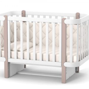 מיטת תינוקות וורס מונקו לבנה-קפוצ'ינה (עם בחירה)