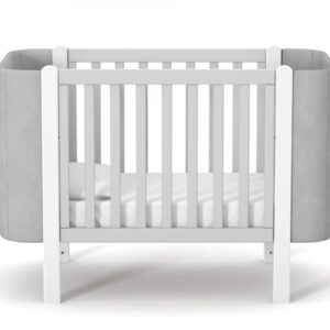 מיטת תינוקות מונקו ולוור לבן-קפוצ'ינו