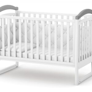 מיטת ילדים ל-D6 לבן-גרפיט