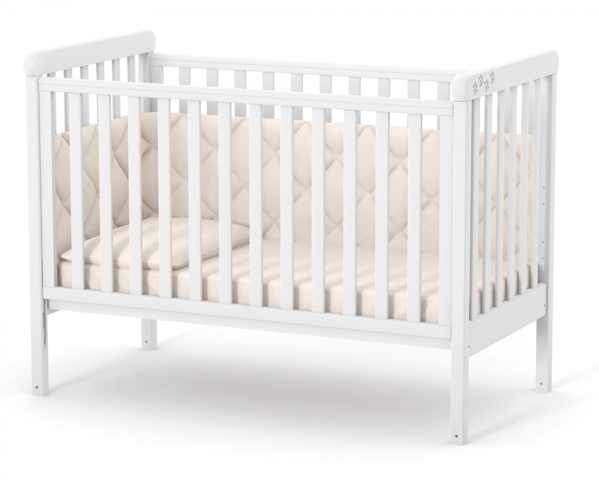 מיטת תינוקות סוניה LD12 לבנה