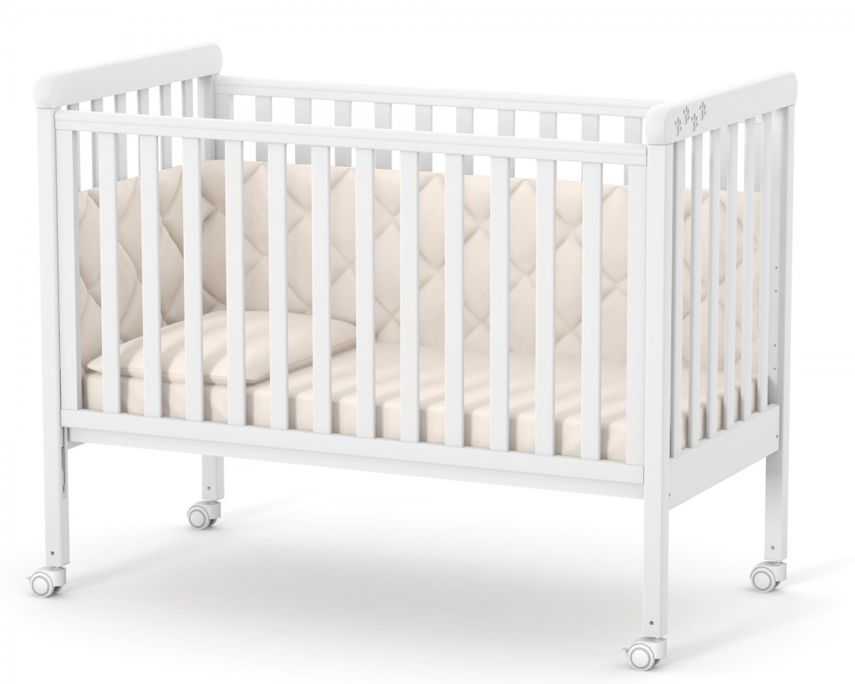 מיטת תינוקות סוניה LD12 לבנה – תמונה 2