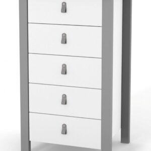 קומוד וורס מונקו בגדים לבנים-גרפיט