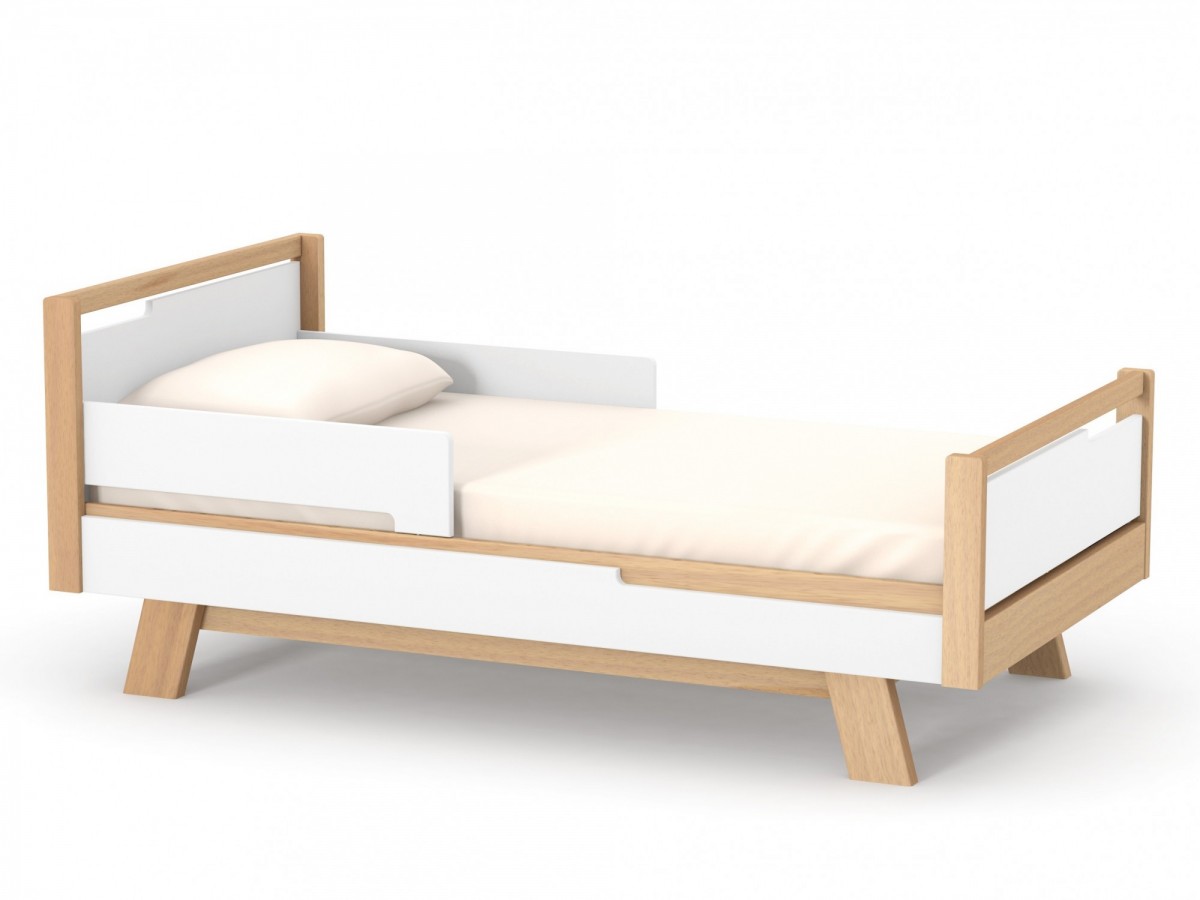 מיטה של בני נוער מנהטן לבנה-כתובה 1600*800