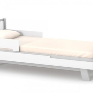 מיטה של בני נוער מנהטן לבן אפור 1900*800