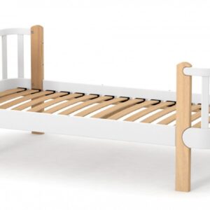 מיטת נוער מונקו לבנה-אבן 160*80