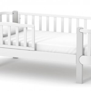 מיטת נוער מונקו לבנה אפורה 160*80