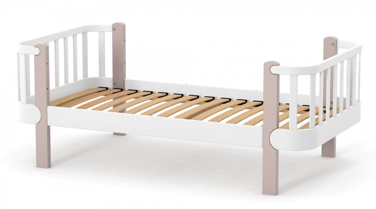 מיטת נוער מונקו לבנה-קפוצ'ין 160*80 – תמונה 2