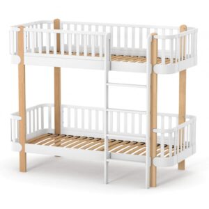 מיטה של בני נוער דו קומתית מונקו לבן-בוק 190*80