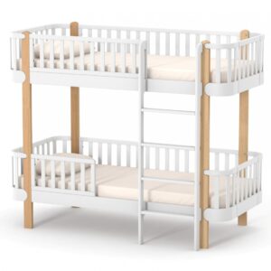 מיטה של בני נוער דו קומתית מונקו לבן-בוק 190*80