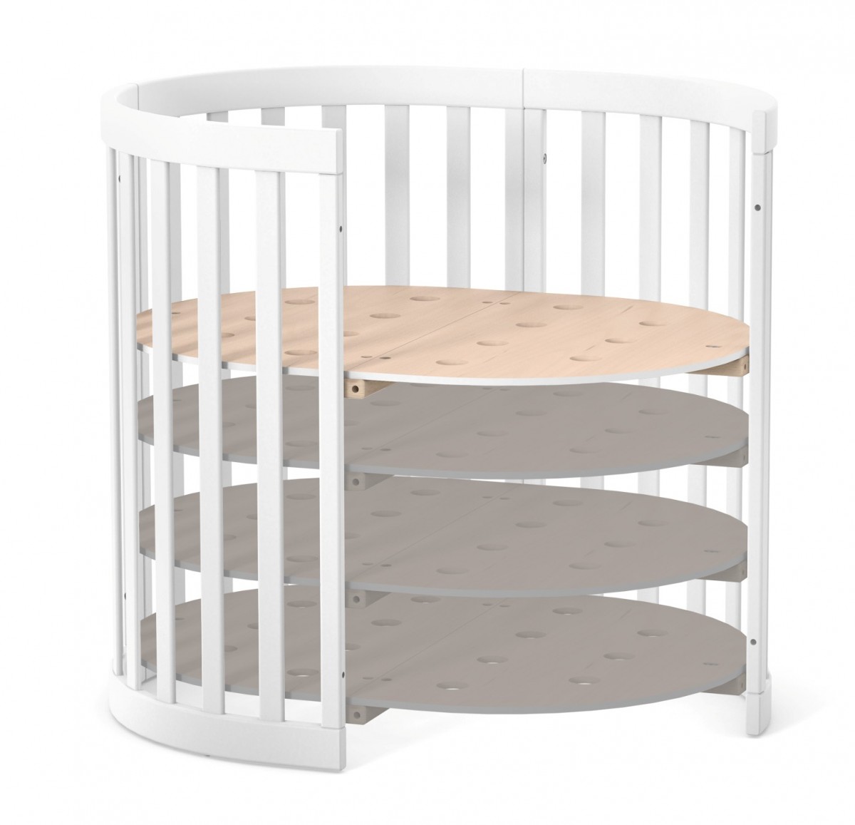 מיטת ילדים רומא 2 ב 1 גרפיט – תמונה 6