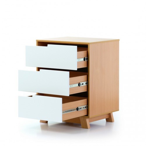 קומוד מנהטן סלים לבן-בוק (עם אפשרויות) – תמונה 5