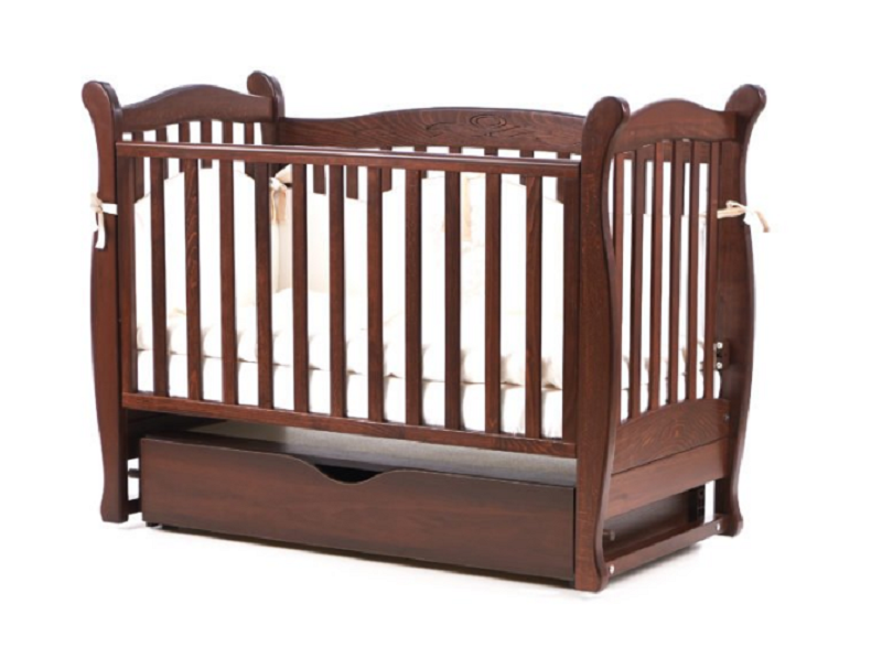 מיטה לילדים LD15 אגוז (עם בחירת אפשרויות) – תמונה 4