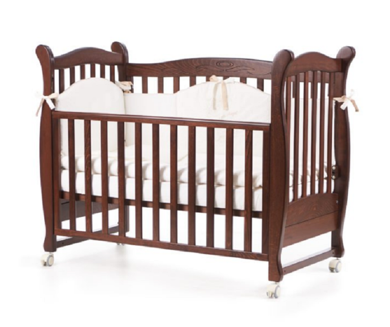 מיטה לילדים LD15 אגוז (עם בחירת אפשרויות) – תמונה 3