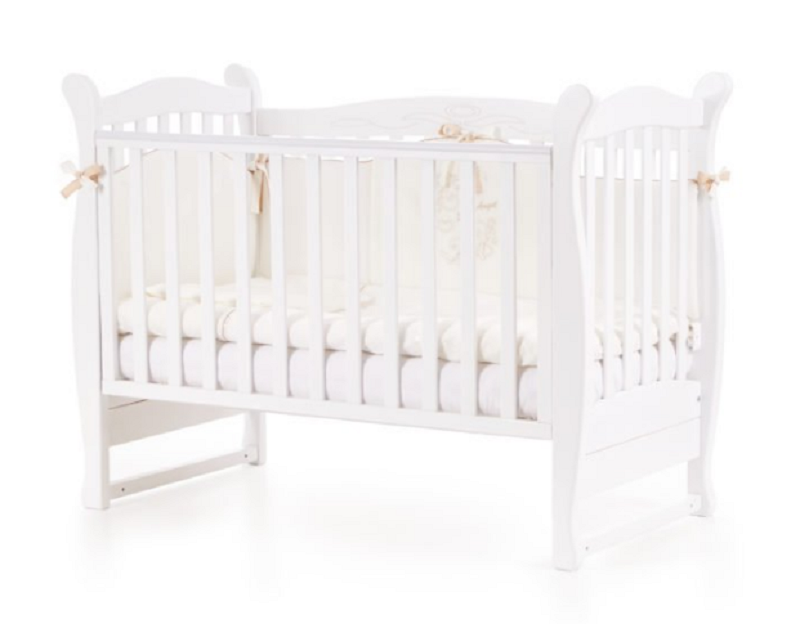 מיטה לילדים לD15 לבן (עם בחירת אפשרויות)