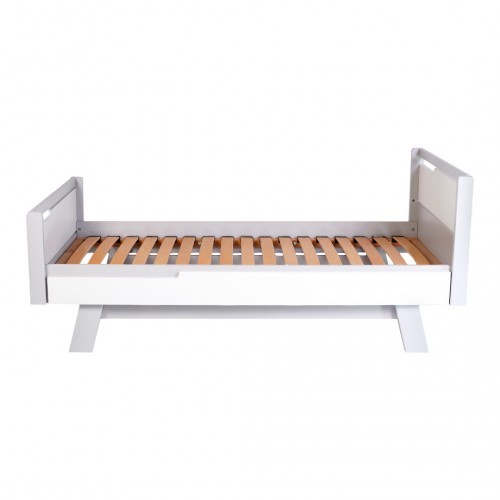 מיטה של בני נוער מנהטן לבן אפור 1600*800 – תמונה 4