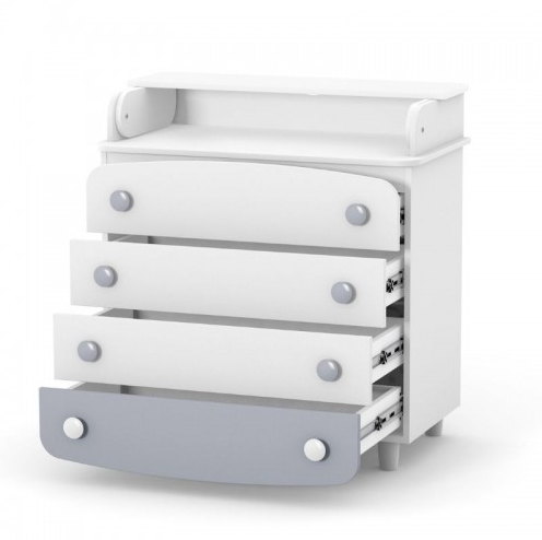 קומוד פלנטור 900 לבן-גרפיט – תמונה 3